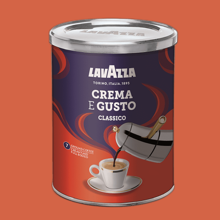 Lavazza Crema E Gusto Filtre Kahve - Teneke Kutu - 250gr